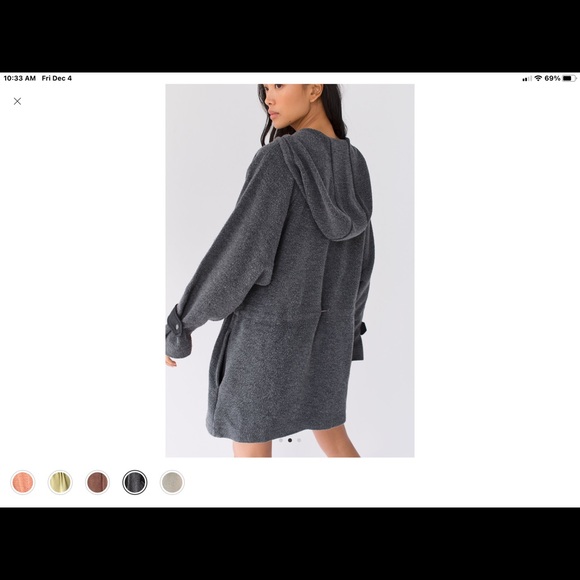 Sadi Surplus Pull Over Hudded Jacket XL Grey/Black